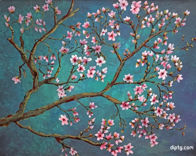 Cherry Blossom Tree Art Painting By Numbers Kits.jpg
