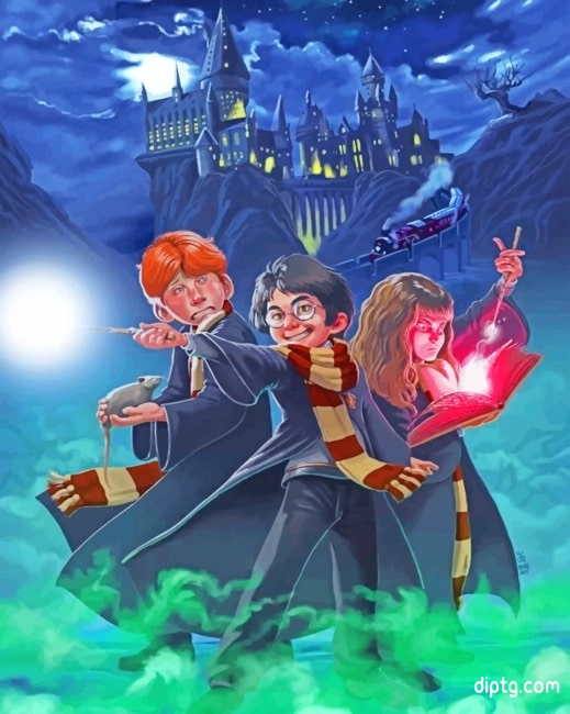 Harry Potter Squad Painting By Numbers Kits.jpg