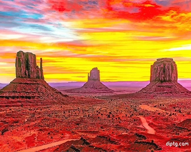 Monument Valley Arizona Painting By Numbers Kits.jpg