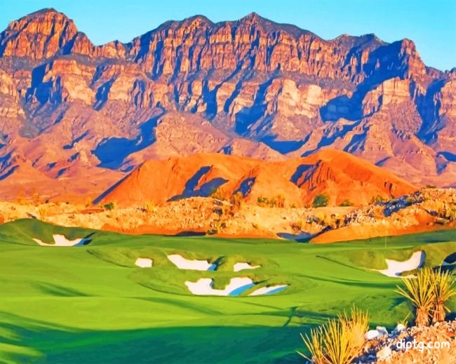 Coyote Springs Golf Course Painting By Numbers Kits.jpg