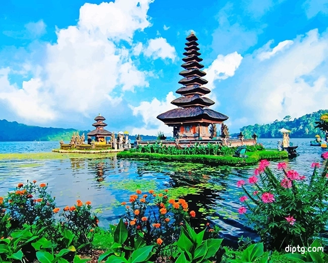 Bali Indonesian Island Painting By Numbers Kits.jpg