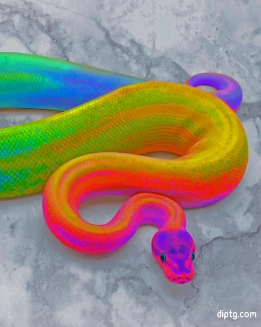 Rainbow Snake Painting By Numbers Kits.jpg