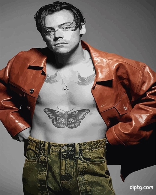 Tattooed Harry Styles Painting By Numbers Kits.jpg