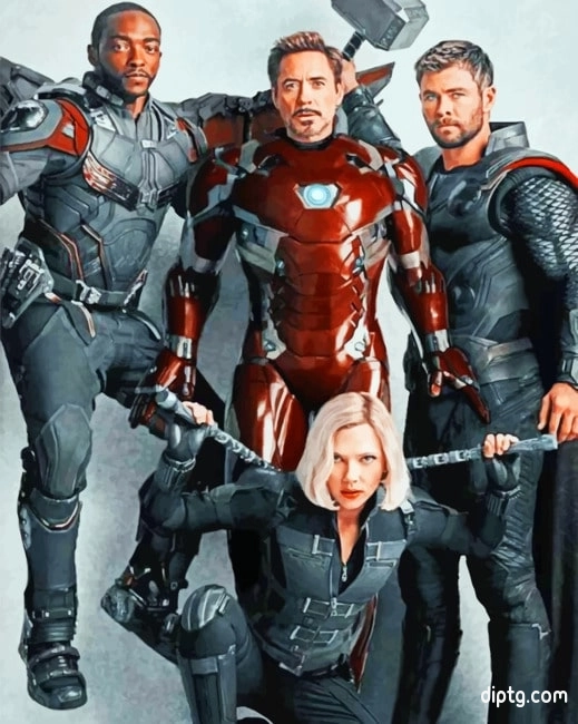 The Avengers Painting By Numbers Kits.jpg