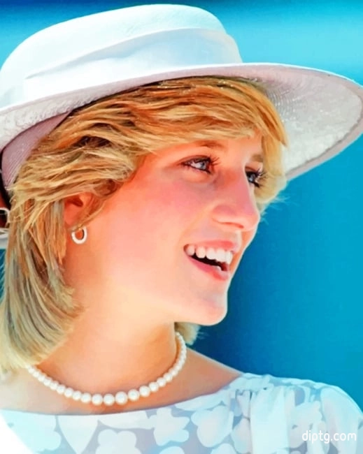 The Beautiful Lady Diana Painting By Numbers Kits.jpg