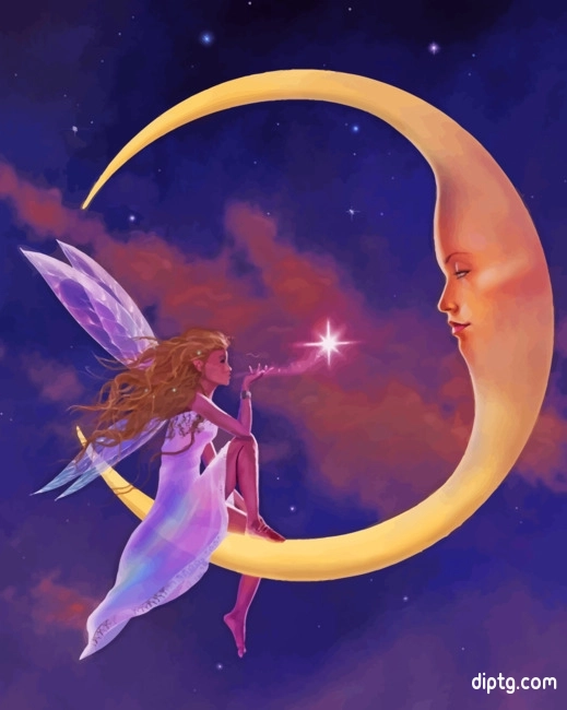Fairy Tale And Moon Painting By Numbers Kits.jpg