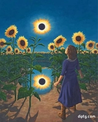 Sunflowers Field Painting By Numbers Kits.jpg