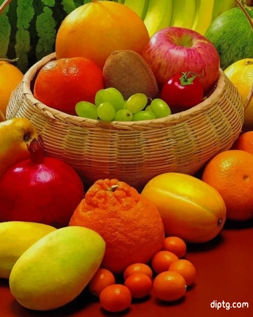 Fruit Basket Still Life Painting By Numbers Kits.jpg