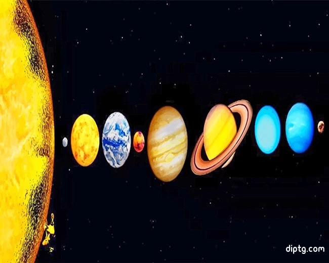 Planets In The Solar System Painting By Numbers Kits.jpg