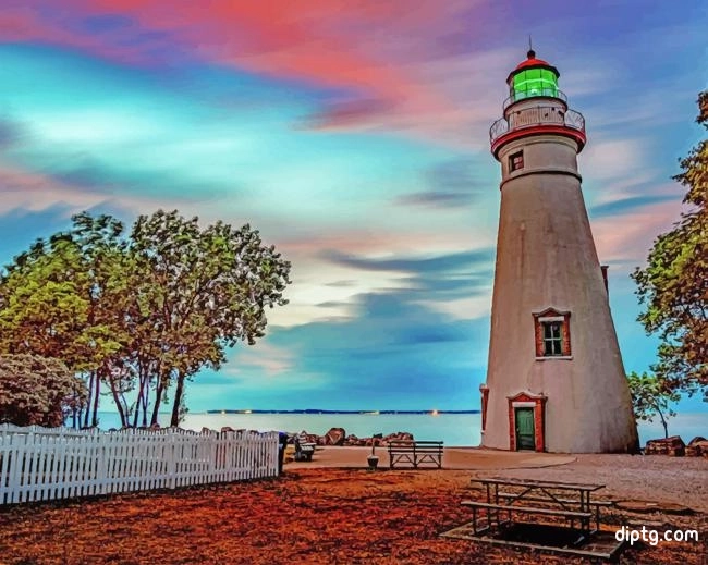 Lighthouse State Park Painting By Numbers Kits.jpg