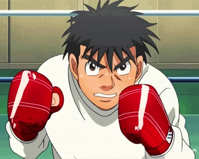 Boxer Ippo Makunouchi Painting By Numbers Kits.jpg