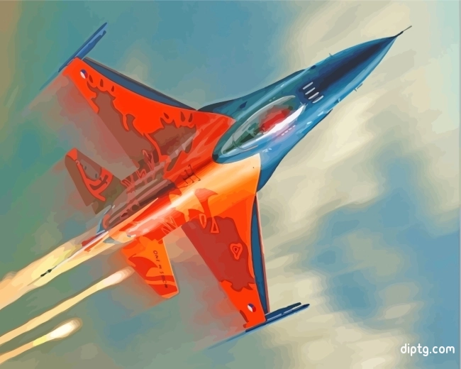 Military Jet Fighter Painting By Numbers Kits.jpg