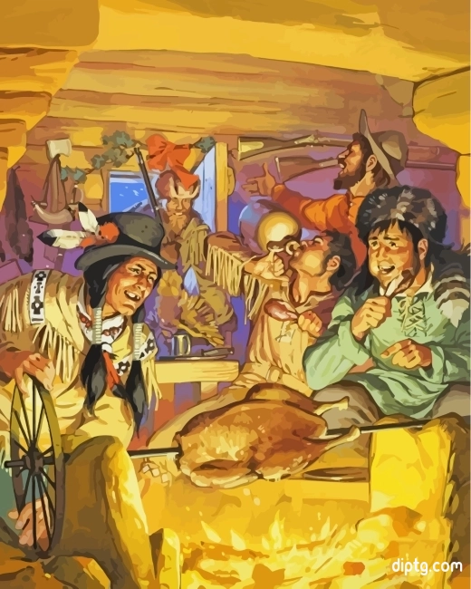 Thanksgiving Art Painting By Numbers Kits.jpg