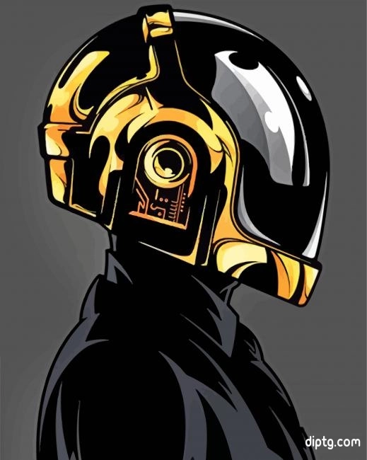 Daft Punk Pop Art Painting By Numbers Kits.jpg