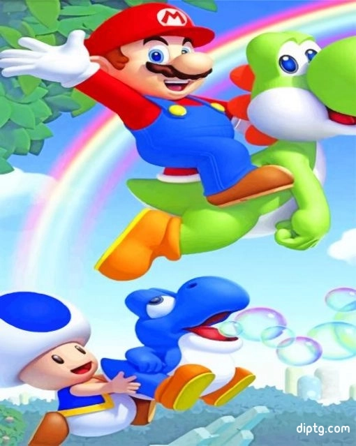 Cool Super Mario Painting By Numbers Kits.jpg