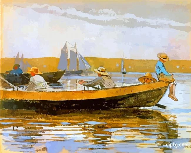 Boys In A Dory Winslow Homer Painting By Numbers Kits.jpg