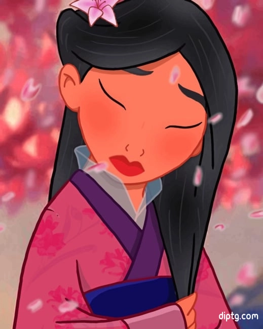 Hua Mulan Painting By Numbers Kits.jpg