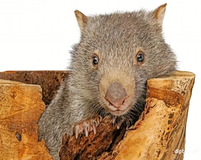 Common Wombat Painting By Numbers Kits.jpg