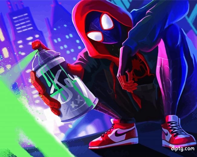 Miles Morales Painting By Numbers Kits.jpg