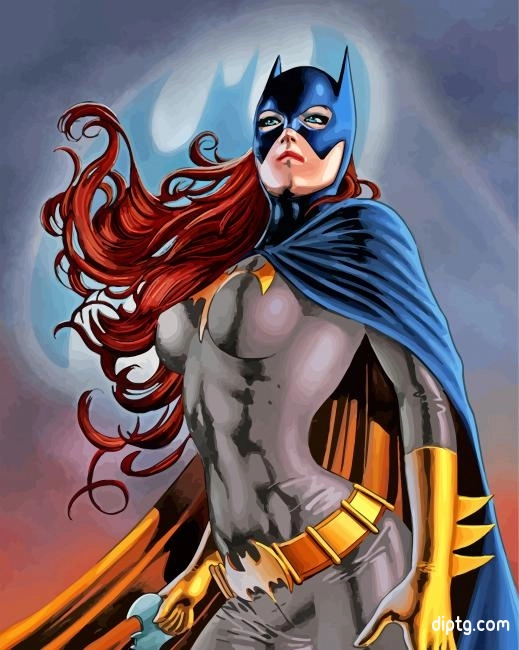 Batgirl Marvel Painting By Numbers Kits.jpg