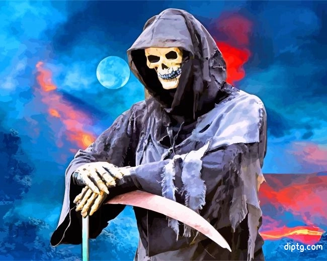 Grim Reaper Skull Painting By Numbers Kits.jpg