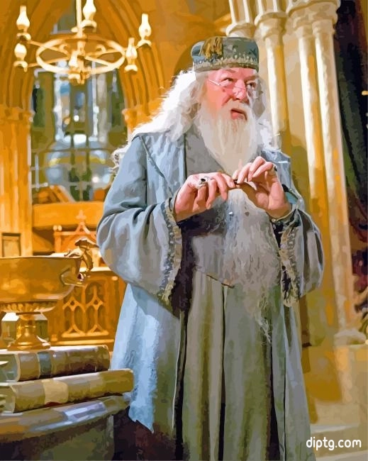 Albus Dumbledore Harry Potter Painting By Numbers Kits.jpg