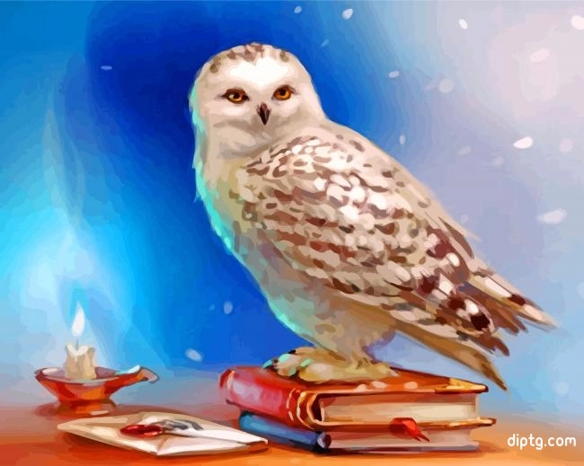 Hedwig Owl Painting By Numbers Kits.jpg