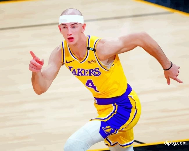 Alex Caruso Basketball Players Painting By Numbers Kits.jpg