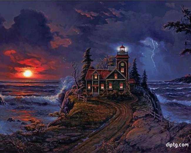 Cabin By Sea Painting By Numbers Kits.jpg