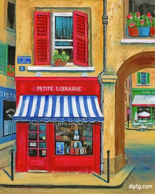 French Library Painting By Numbers Kits.jpg