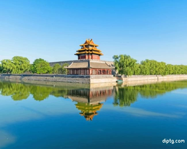 Forbidden City Beijing China Painting By Numbers Kits.jpg