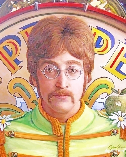 Aesthetic John Lennon Painting By Numbers Kits.jpg
