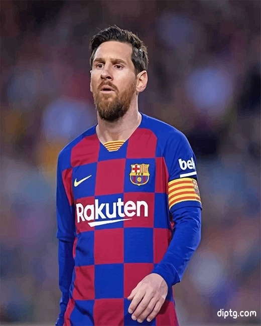 Lionel Messi Barcelona Painting By Numbers Kits.jpg