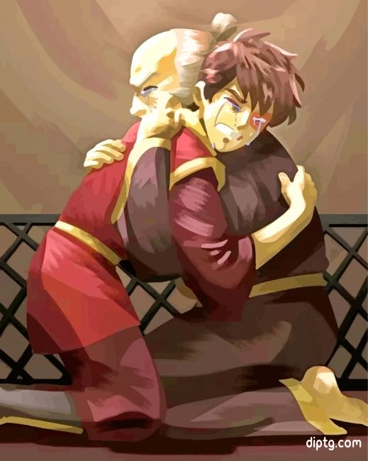Iroh The Last Airbender Paint By Number Painting By Numbers Kits.jpg