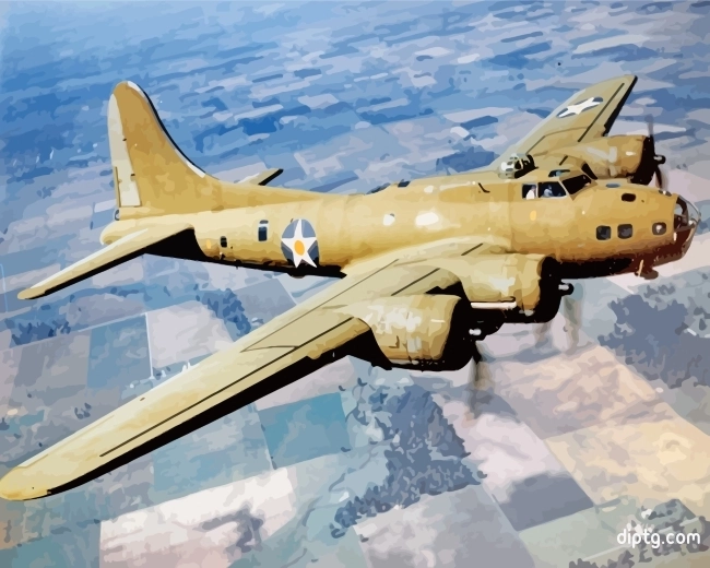 B17 Heavy Bomber Painting By Numbers Kits.jpg