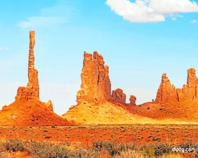 Monument Valley Desert Painting By Numbers Kits.jpg