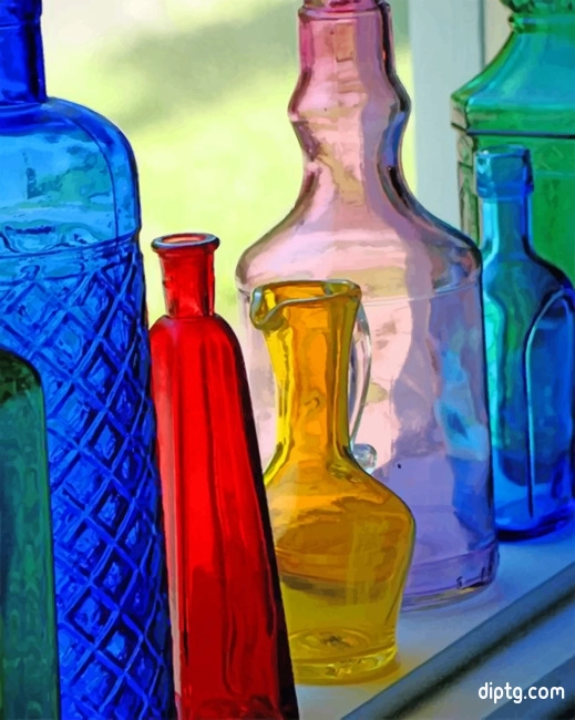 Colored Bottles Painting By Numbers Kits.jpg