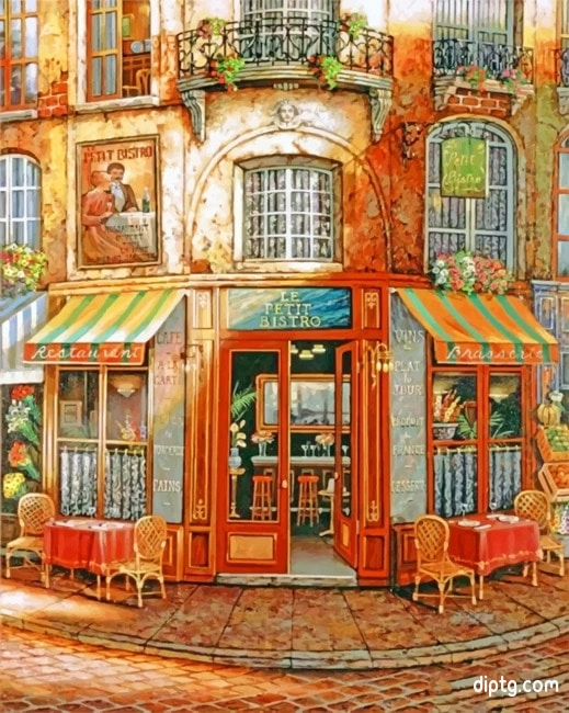 Aesthetic Coffee Shop Painting By Numbers Kits.jpg