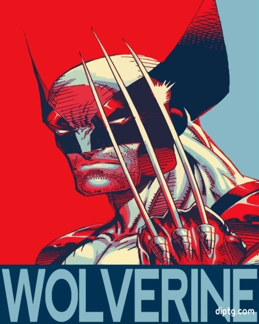 Pop Art Wolverine Painting By Numbers Kits.jpg