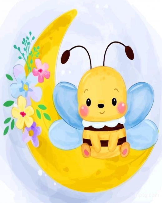 Bee Insect Painting By Numbers Kits.jpg