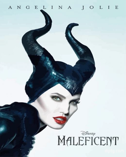 The Maleficent Movie Painting By Numbers Kits.jpg