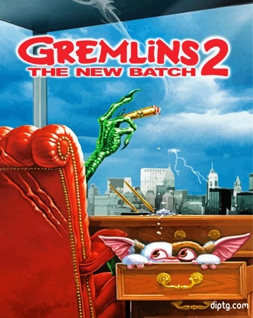 Gremlins Movie Poster Painting By Numbers Kits.jpg