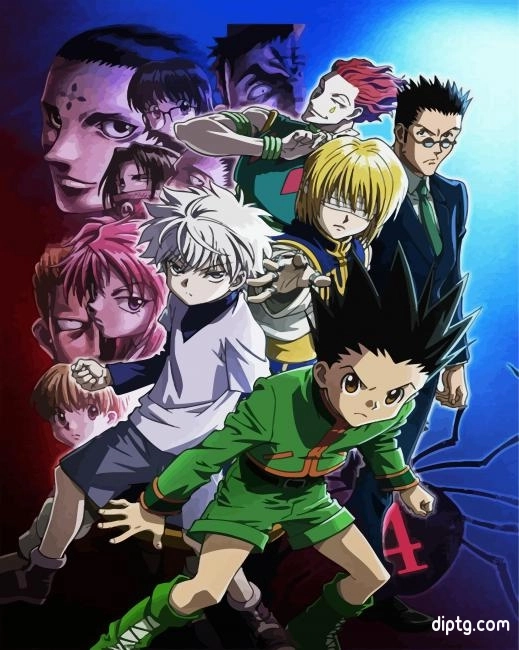 Hunter X Hunter Characters Painting By Numbers Kits.jpg