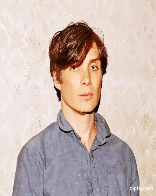 Handsome Cillian Murphy Painting By Numbers Kits.jpg