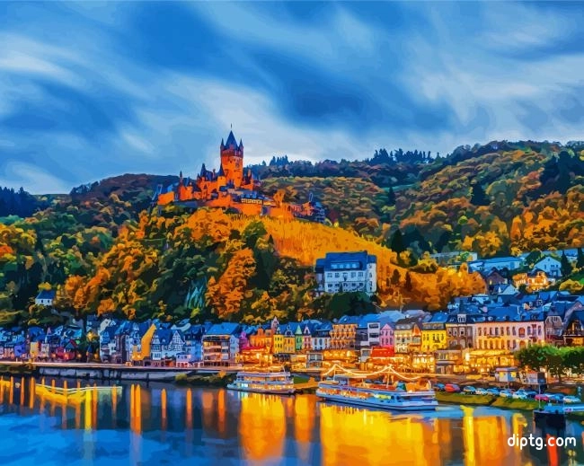 Cochem Germany Painting By Numbers Kits.jpg