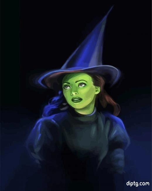 Elphaba Witch Painting By Numbers Kits.jpg