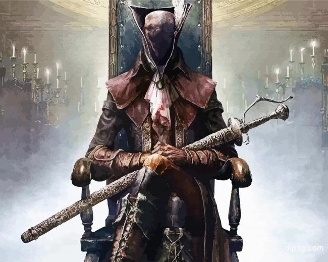 Bloodborne Game Character Painting By Numbers Kits.jpg