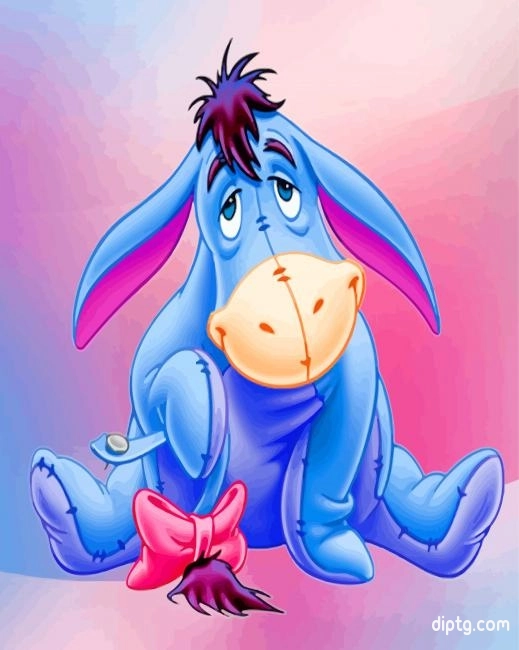 Winnie The Pooh Eeyore Painting By Numbers Kits.jpg