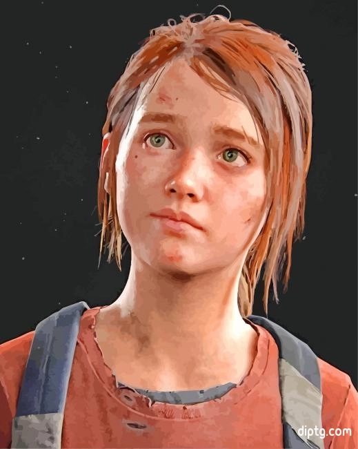 Ellie The Last Of Us Painting By Numbers Kits.jpg