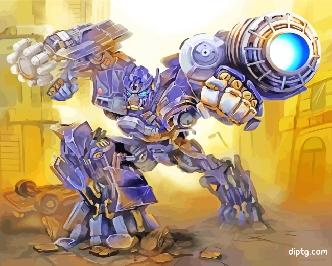 Ironhide Transformers Painting By Numbers Kits.jpg